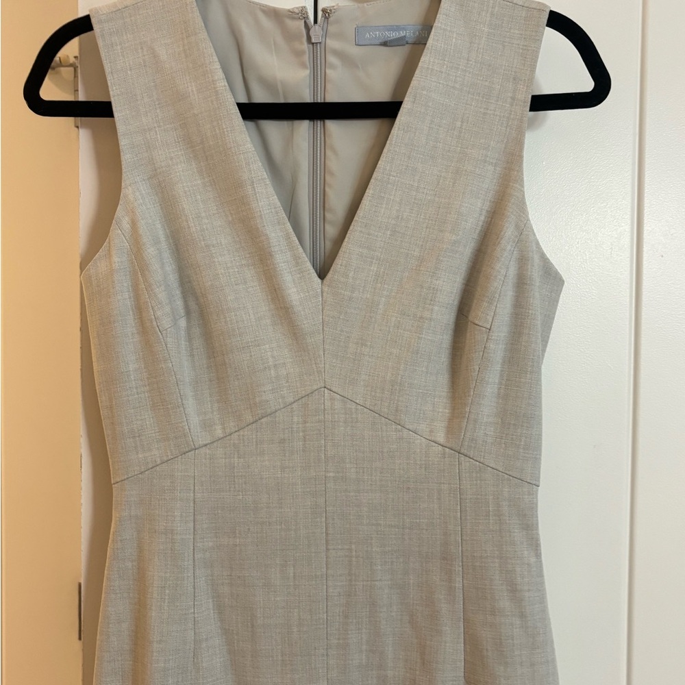 ANTONIO MELANI V-Neck Pencil Dress